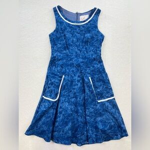 ModCloth Myrtlewood of California Sleeveless Retro Cotton Dress Size Large